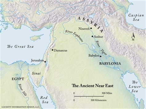 MAP The Ancient Near East Map